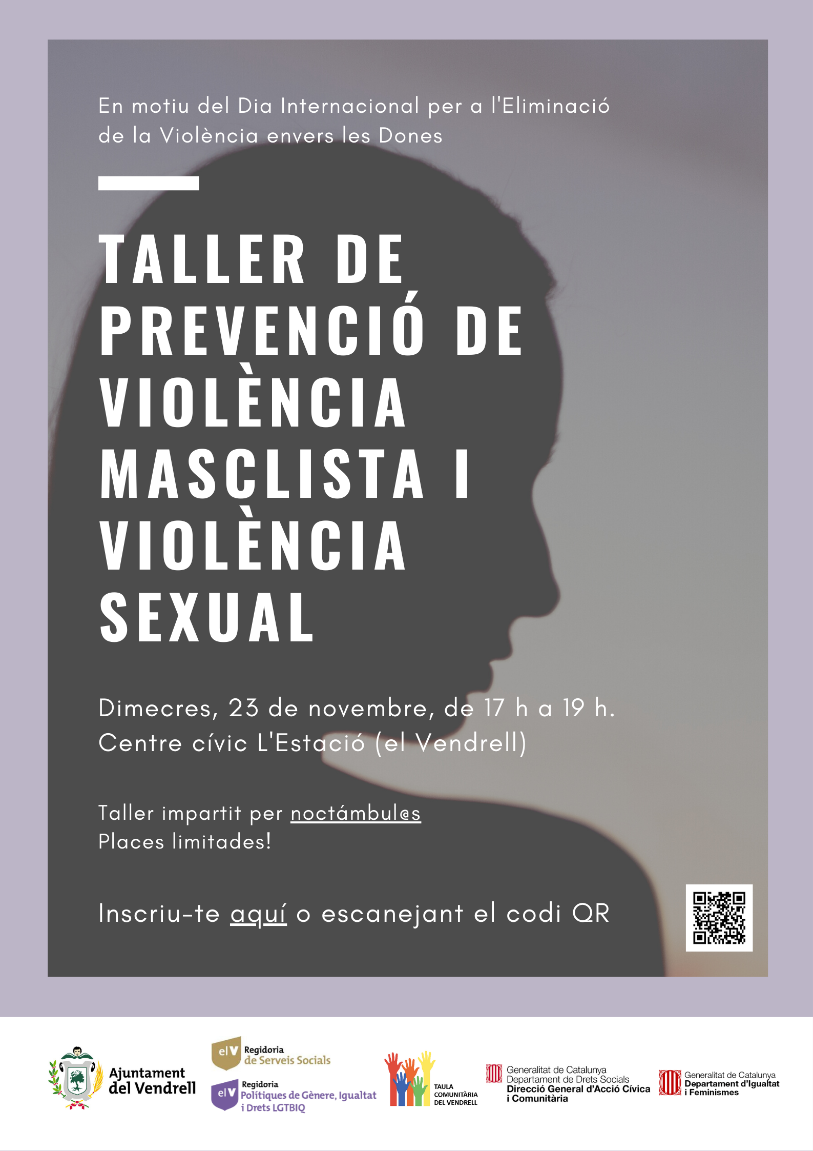 Taller de "Prevenció de violència masclista i sexual" // El Vendrell