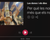 “Per què les noies beuen més que els nois?”: conversa a ‘Les dones i els dies’ (Catalunya Ràdio)