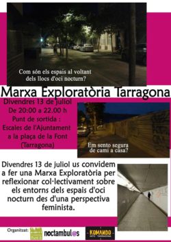 Marcha exploratoria – Tarragona