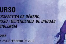 Curso “Perspectiva de género, abuso/dependencia de drogas y violencia” – Madrid, febrero 2019