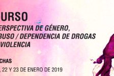 Curso “Perspectiva de género, abuso/dependencia de drogas y violencia” – Madrid, enero 2019