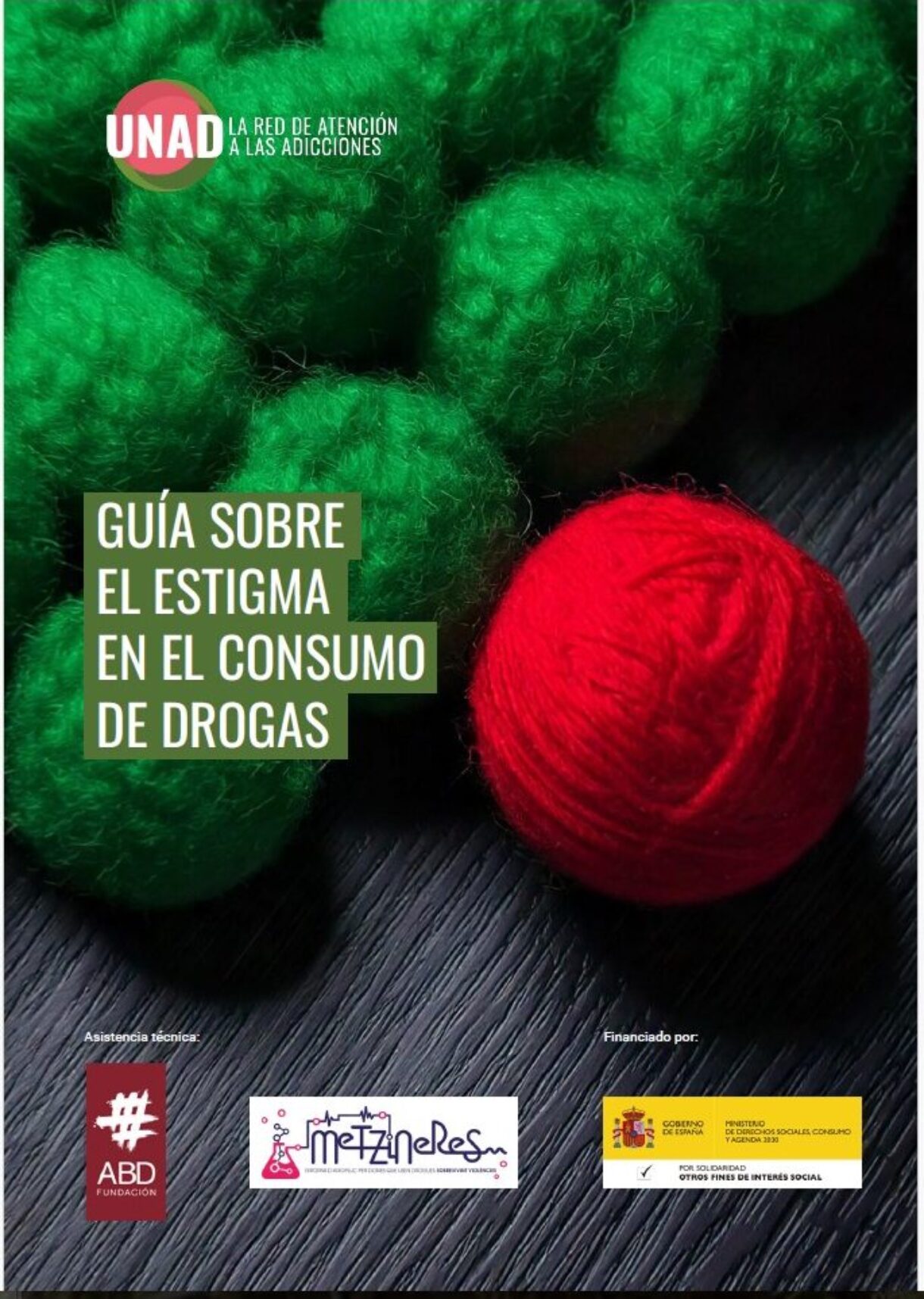 Guía sobre el estigma en el consumo de drogas de la UNAD