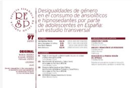 Martinez-Mendia X, Bacigalupe de la Hera A, Martin Roncero U, Barbuscia A: Desigualdades de género en el consumo de ansiolíticos e hipnosedantes por parte de adolescentes en España: un estudio transversal