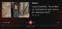 «Va arribar un moment en què vivia o em deixava morir»: conversa a ‘Solidaris’ (Catalunya Ràdio)