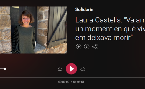 «Va arribar un moment en què vivia o em deixava morir»: conversa a ‘Solidaris’ (Catalunya Ràdio)